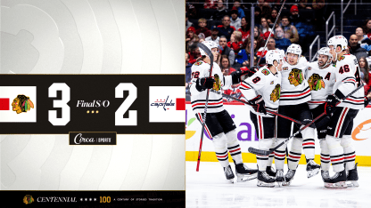Chicago Blackhawks Washington Capitals game recap January 3, 2026