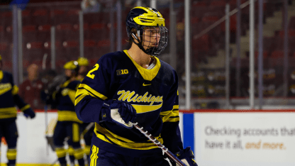 Jets prospect Rutger McGroarty aiming to win NCAA title before deciding NHL future