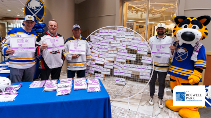 PHOTOS | Hockey Fights Cancer - Roswell Park Visit