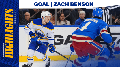 Benson | Goal at NYR