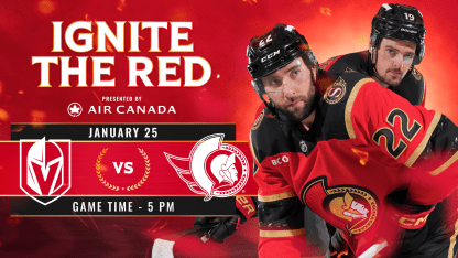 Vegas Golden Knights @ Ottawa Senators