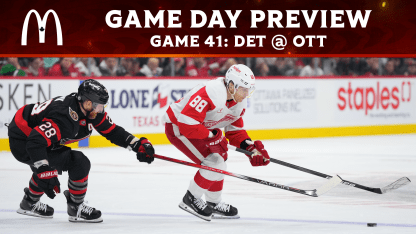 Sens meet divisional rival Red Wings for first time this year