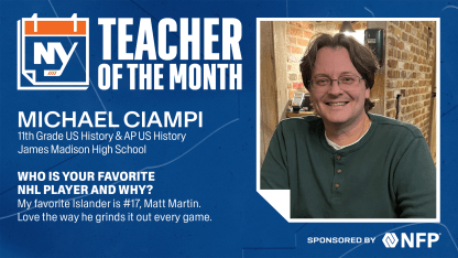 Islanders Teacher of the Month: Michael Ciampi