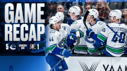 Hughes Reaches 300 Career Assists, Canucks Down Ducks 5-1