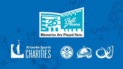 KROENKE SPORTS CHARITIES AWARDS BALL ARENA ANNIVERSARY GRANTS TO 25 AREA NONPROFITS