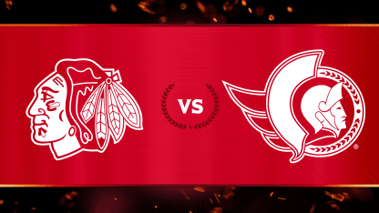 Chicago Blackhawcks @ Ottawa Senators