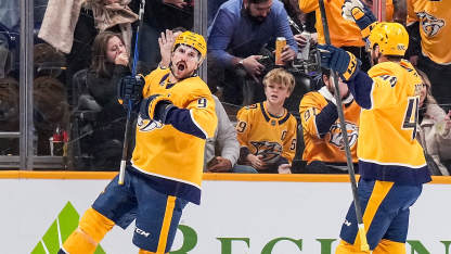 Forsberg starts the scoring