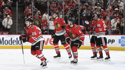 Mangiapane Scores First Goal as Blackhawk