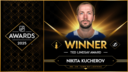 Nikita Kučerov získal Ted Lindsay Award