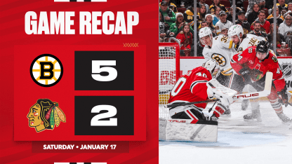 Game Highlights | Blackhawks vs. Bruins