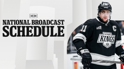 LA Kings Announce U.S. National Broadcast Schedule; Start Time Updates