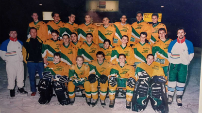 Bellemare youth hockey team