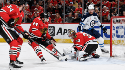 Winnipeg Jets Chicago Blackhawks game recap January 19 2026