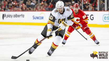 Golden Knights Doubled Up by Flames, 6-3
