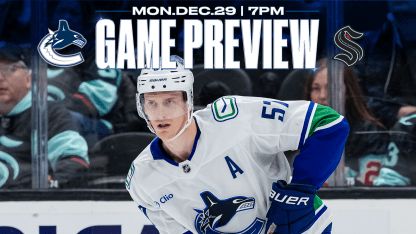 Canucks Head South for First Matchup of the Season Against Kraken