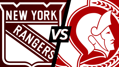 Ottawa Senators vs New York Rangers
