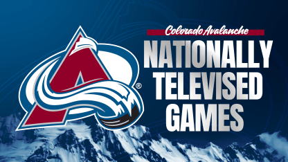 NHL Announces Avalanche's National Broadcast Schedule