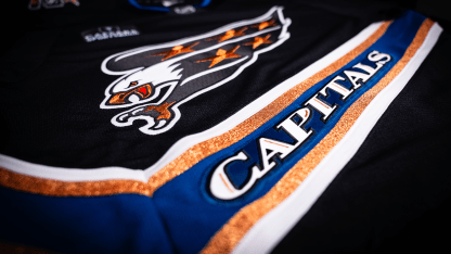 Capitals Black Screaming Eagle Jersey to be Worn for Six Home Dates