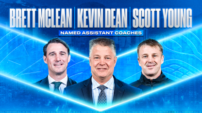 VANCOUVER CANUCKS NAME KEVIN DEAN, BRETT MCLEAN, AND SCOTT YOUNG ASSISTANT COACHES