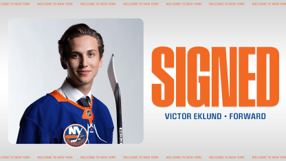 Islanders Sign Eklund