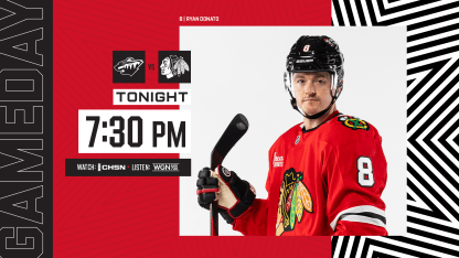 PREVIEW: Blackhawks Return to United Center to Face Wild