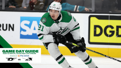 Game Day Guide: Dallas Stars at San Jose Shark 030524