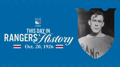 Bill Cook – The Rangers’ First Captain