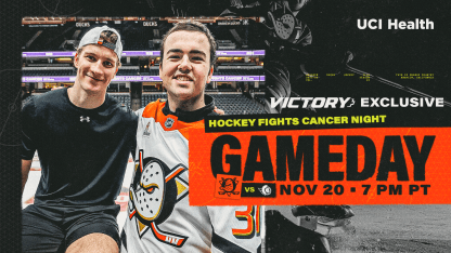 GAMEDAY: Ducks Welcome Senators to Honda Center for Hockey Fights Cancer Night 