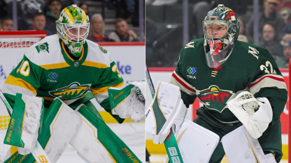 Målvaktskampen mellan Gustavsson Wallstedt lyfter Minnesota Wild