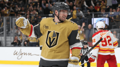 CGY@VGK: Barbashev scores goal against Dustin Wolf