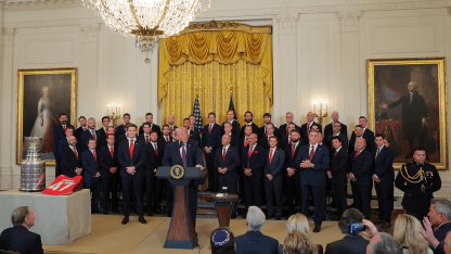 Panthers praised for ‘aura of winning’ during visit to White House