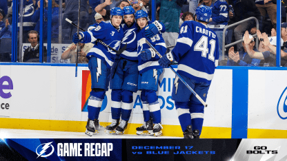 Recap: Tampa Bay Lightning 5, Columbus Blue Jackets 3