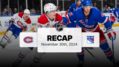 MTL at NYR | Recap