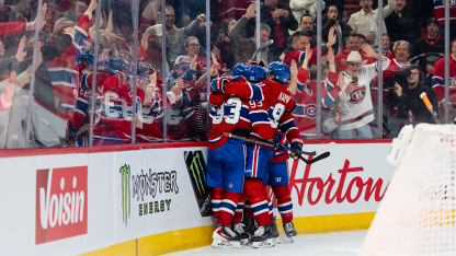 NYI@MTL: Newhook scores goal against Ilya Sorokin