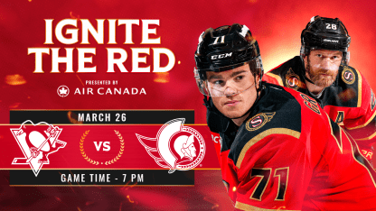 Pittsburgh Penguins @ Ottawa Senators