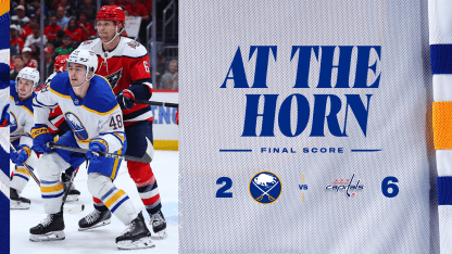 buffalo sabres washington capitals recap highlights