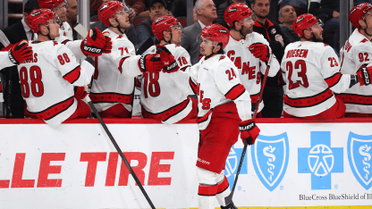 Jarvis' Pair Of Power Play Goals Pushes Canes Past Blackhawks