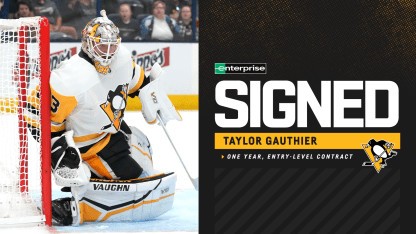 Penguins Sign Goaltender Taylor Gauthier
