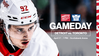 PREVIEW: Continuing to build game important to Red Wings, who aim to finish 2024-25 regular season strong in Toronto on Thursday