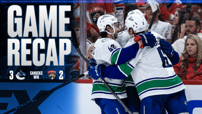 J.T. Miller Calls Game, Canucks Knock Off Panthers 3-2 in Overtime