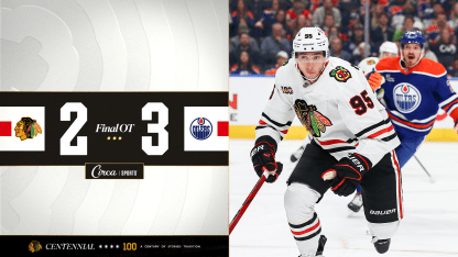 RECAP: Blackhawks Battle to Overtime Before Falling to Oilers