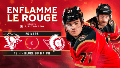 Penguins de Pittsburgh c. Sénateurs d'Ottawa