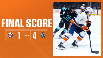 FINAL: Kraken 4, Islanders 1