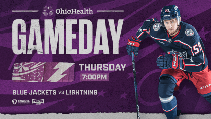 blue jackets preview hockey fights cancer tampa bay