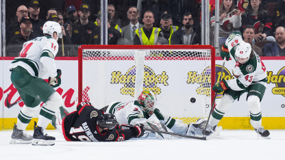 Batherson scores from his back