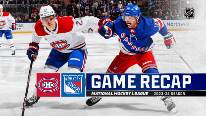 Montreal Canadiens New York Rangers game recap February 15