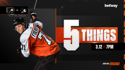 5 Things: Flyers vs. Sharks