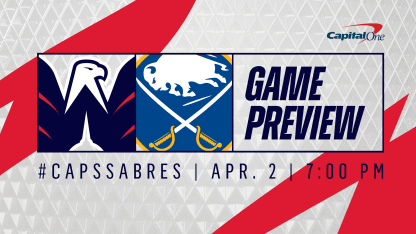 Caps Take on Sabres in Buffalo