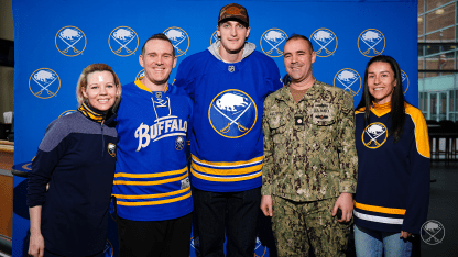 PHOTOS | Tickets For Troops - Tage Thompson Meet & Greet