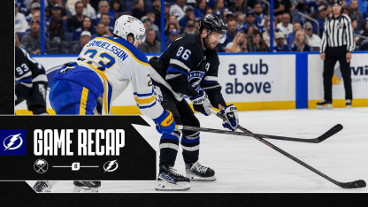 Recap: Buffalo Sabres 6, Tampa Bay Lightning 2
